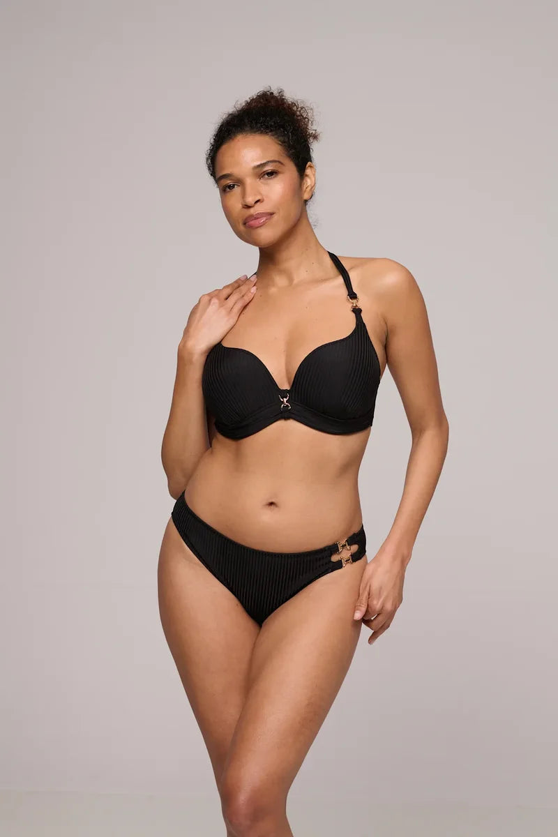 Marie Jo Swimwear - Emly Padded Bikini Top Heartshape Black