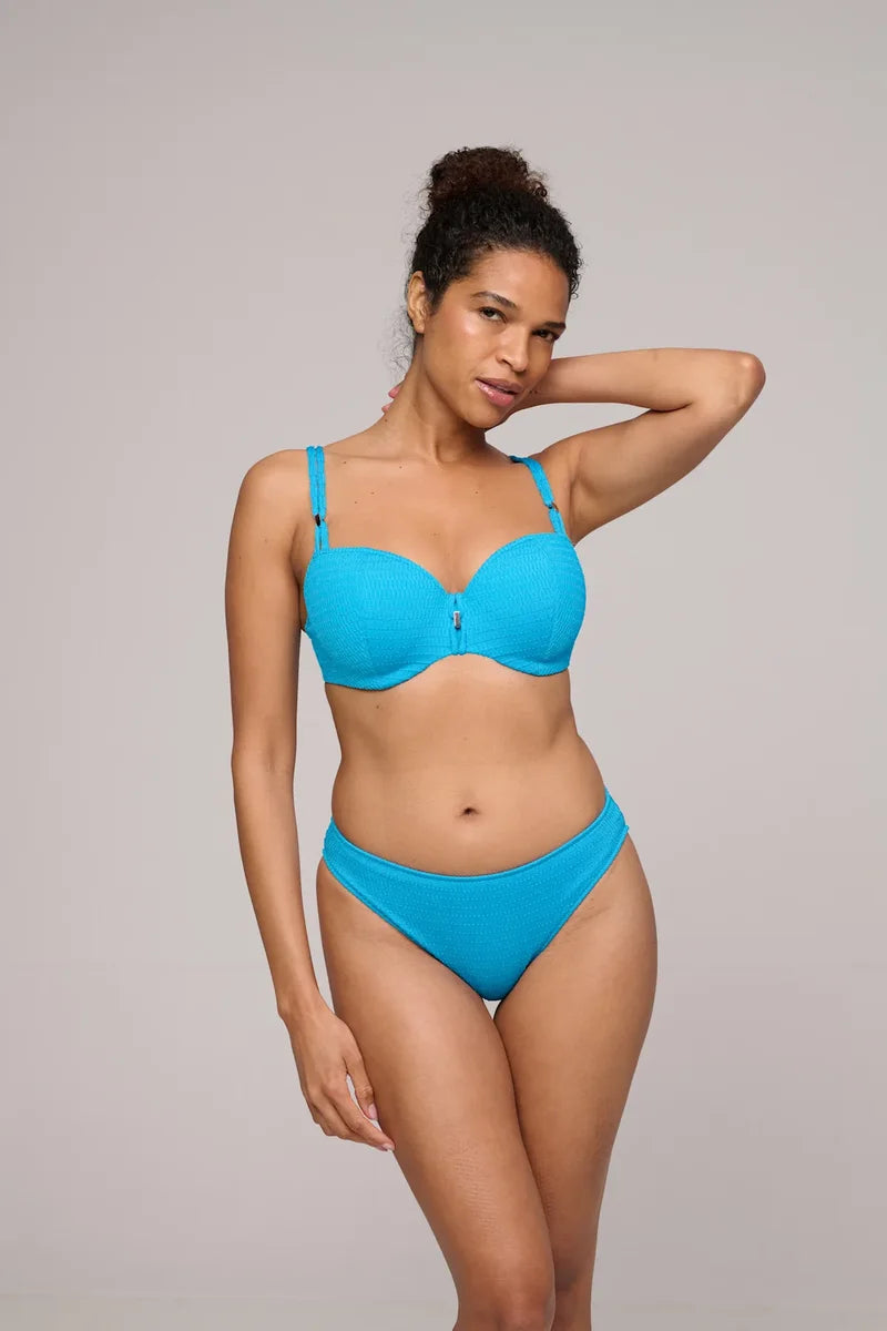 Marie Jo Swimwear - Cherilyn Padded Balcony Bikini Top Sea Breeze