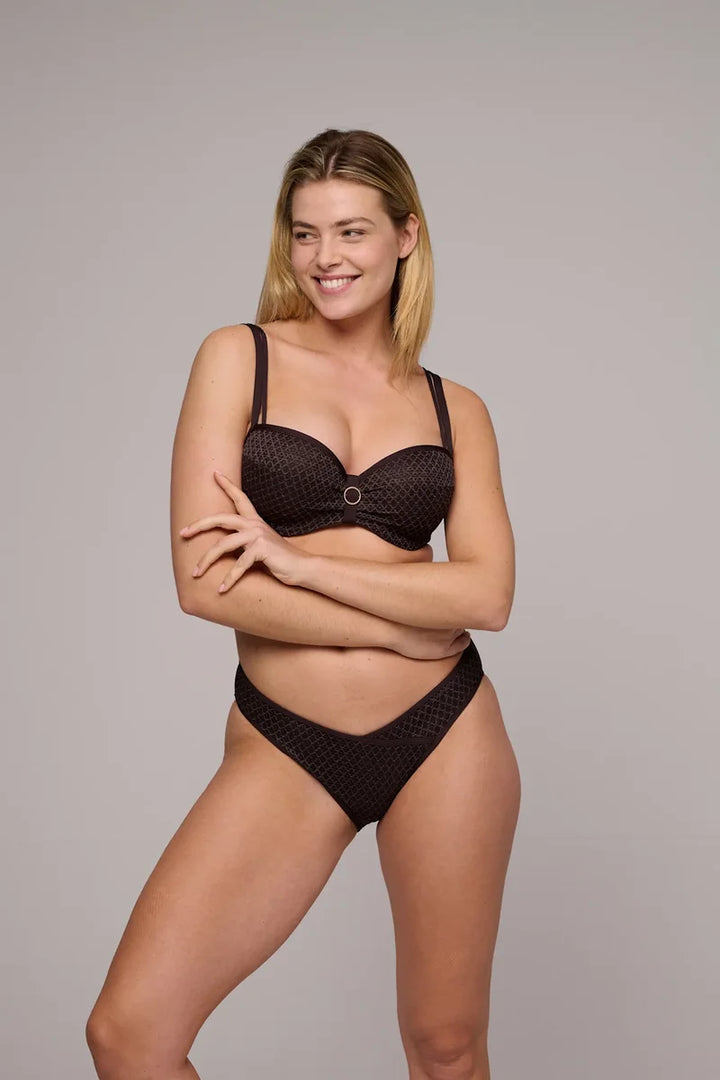 Marie Jo Swimwear - Tomar Padded Balcony Bikini Top Earth