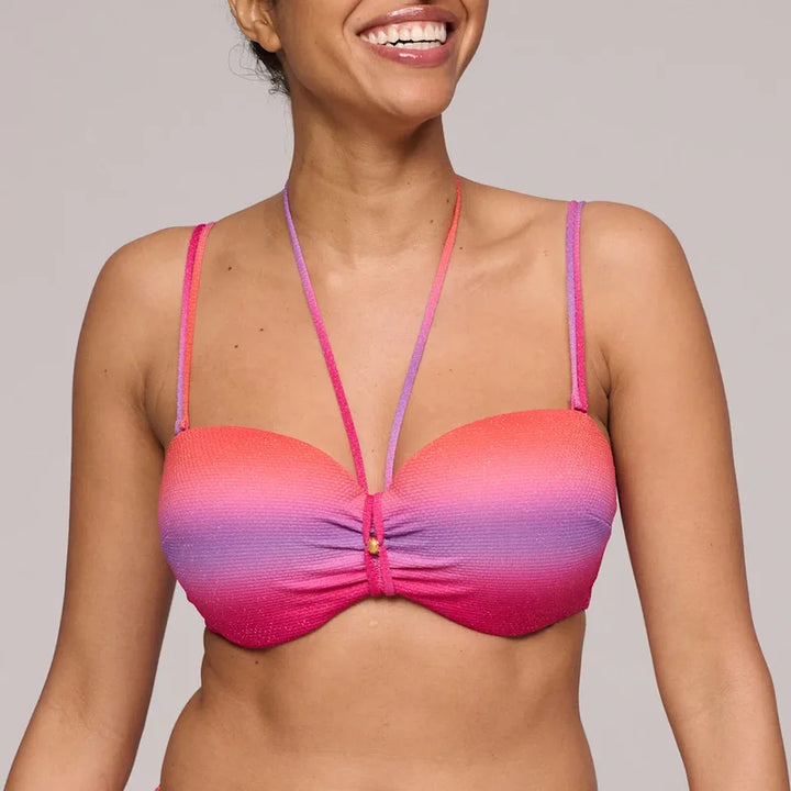 Marie Jo Swimwear - Nusa Dua Padded Strapless Bikini Top Spectral