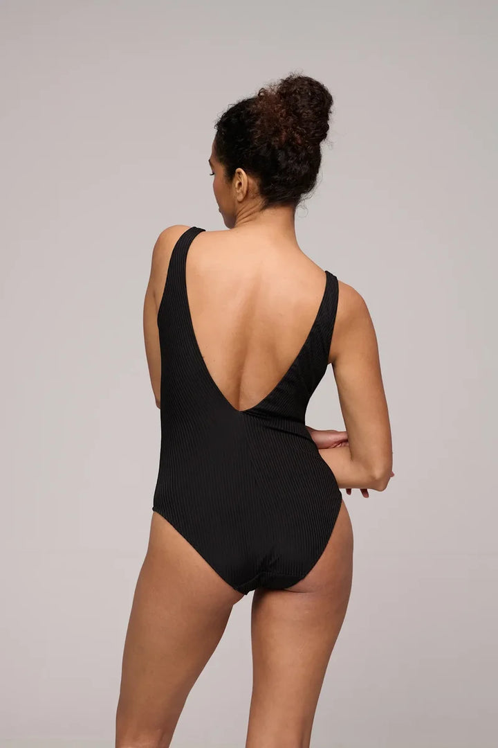 Marie Jo Swimwear - Emly Wireless Plunge Swimsuit Black