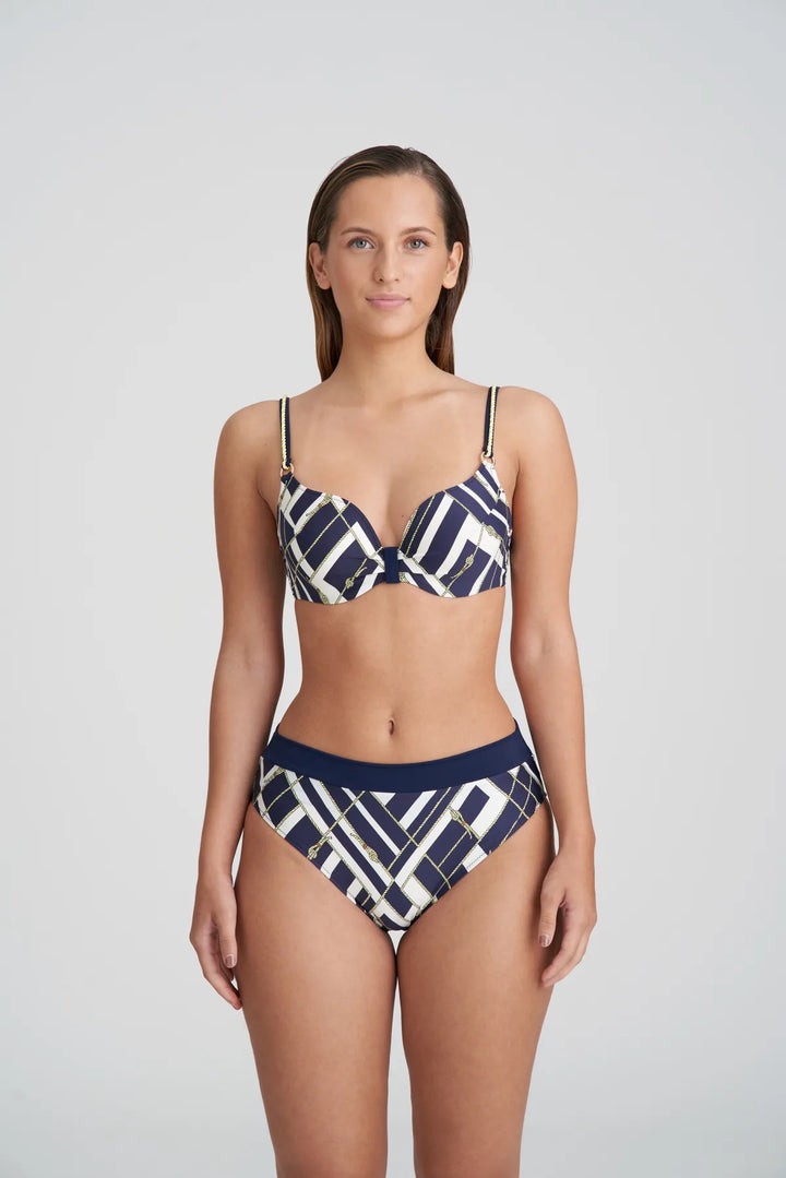 Marie Jo Swimwear - Saranji Bikini Full Briefs Majestic Blue