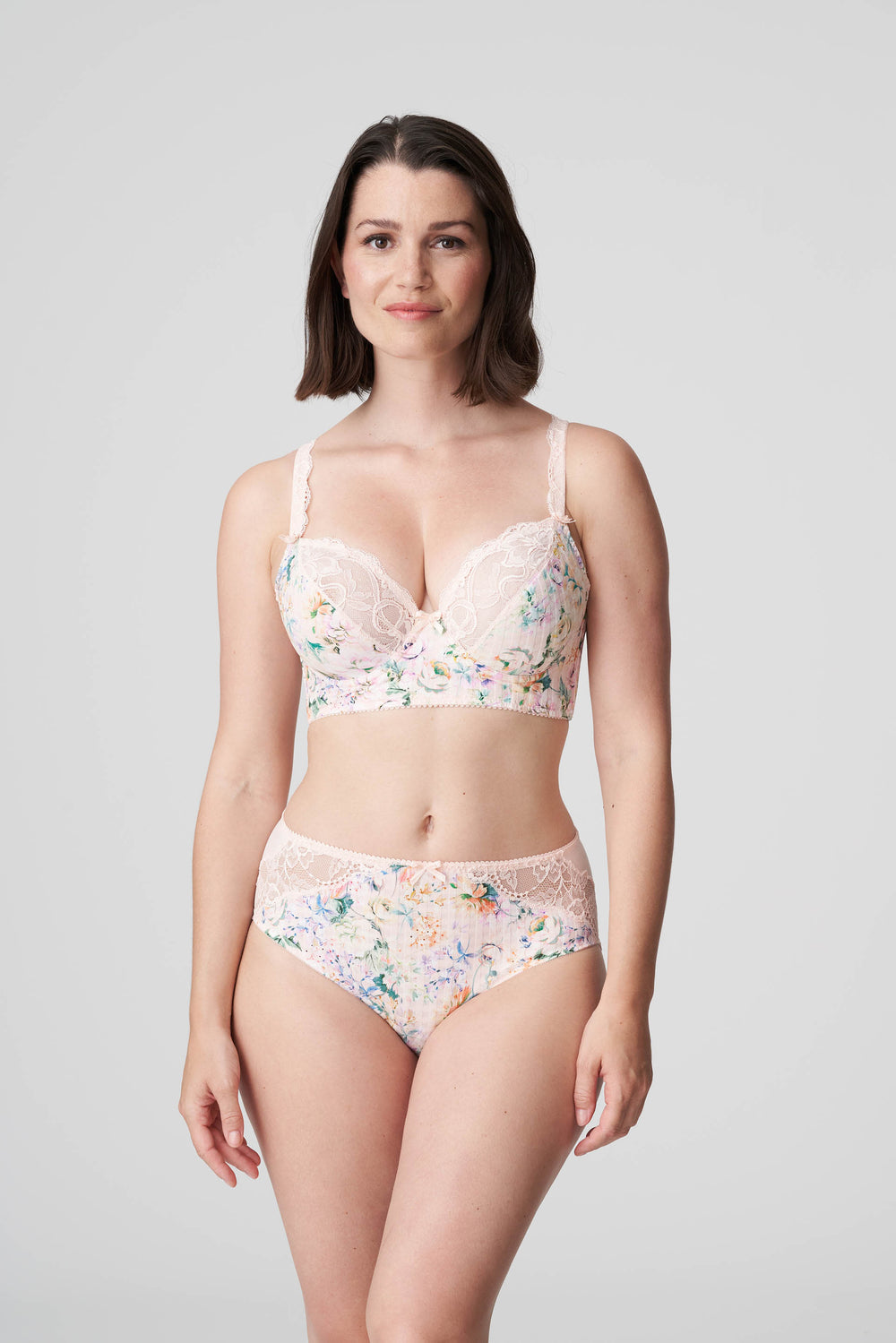 PrimaDonna Madison Deep Plunge Balcony - Pink Diamond Plunge Bra PrimaDonna 