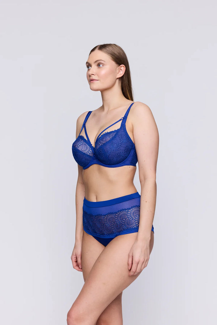 PrimaDonna - Sophora Balcony Bra Tulip Seam Blue Print