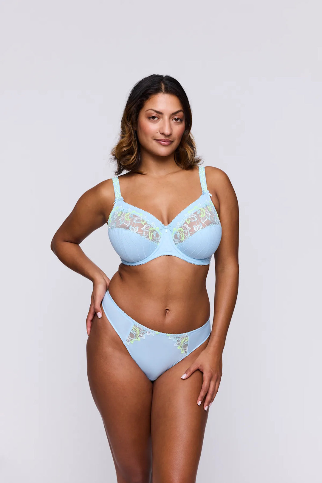 Primadonna - Deauville Thong Milky Blue
