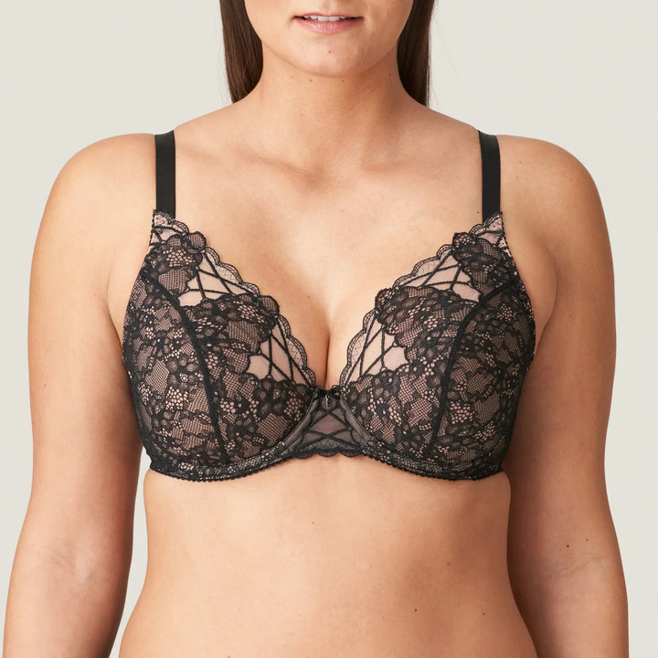 PrimaDonna Livonia Half Padded Plunge Bra Black