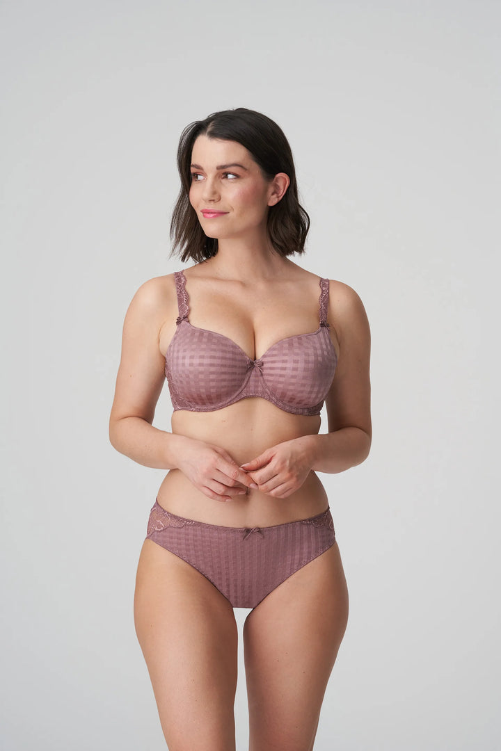 PrimaDonna Madison Padded Bra Heartshape Satin Taupe