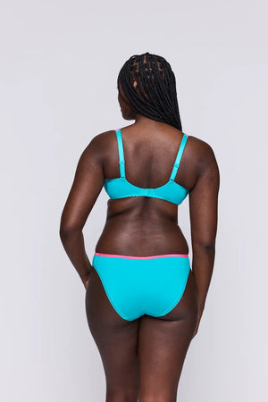 Primadonna - Devdaha Half Padded Plunge Bra Mermaid