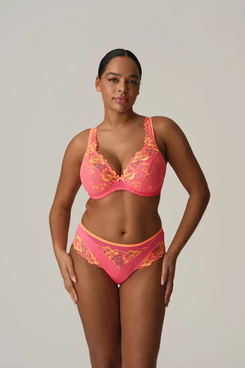 Primadonna - Devdaha Half Padded Plunge Bra Tropicana