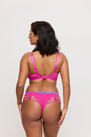 Primadonna - Devdaha Half Padded Plunge Bra Very Berry