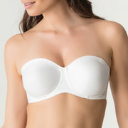 PrimaDonna Satin Strapless Non Padded Natural
