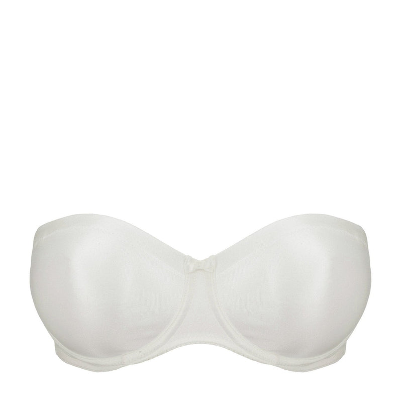 PrimaDonna Satin Strapless Non Padded Natural