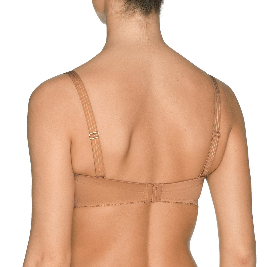 PrimaDonna Satin Strapless Non Padded Cognac