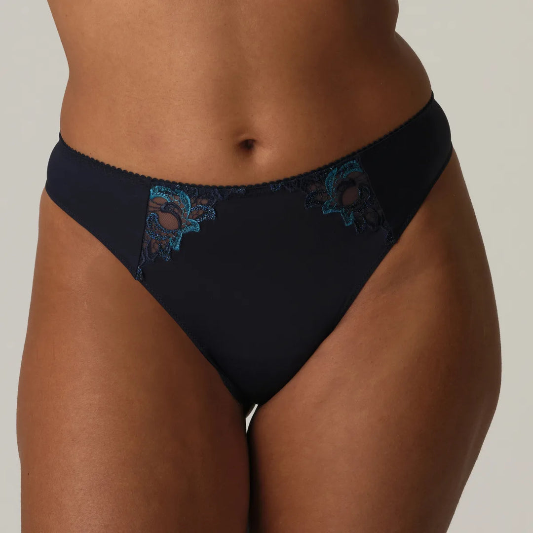 PrimaDonna Deauville Thong Velvet Blue