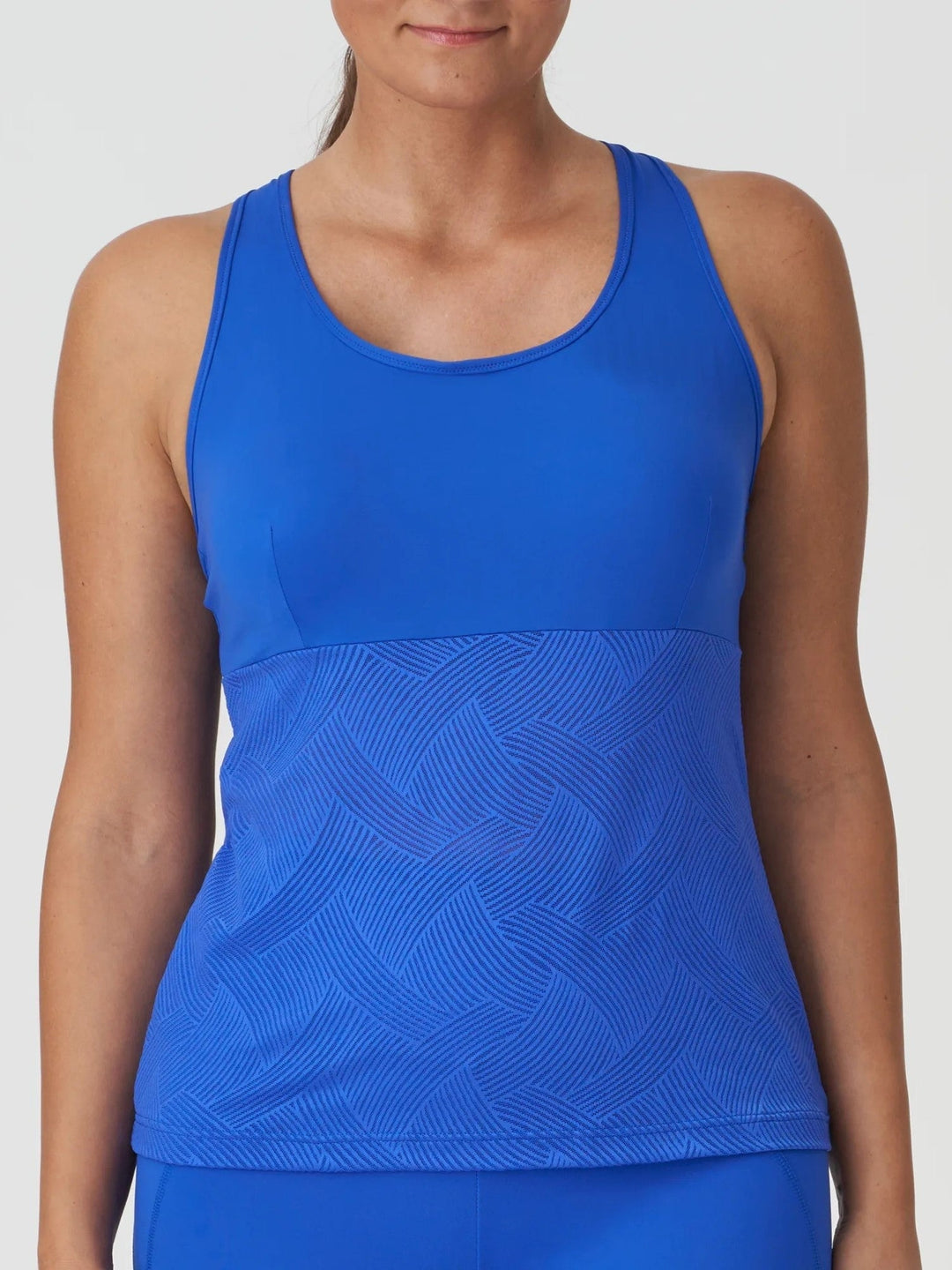 PrimaDonna Sport The Game Tank Top - Electric Blue Tank Top PrimaDonna Sport 