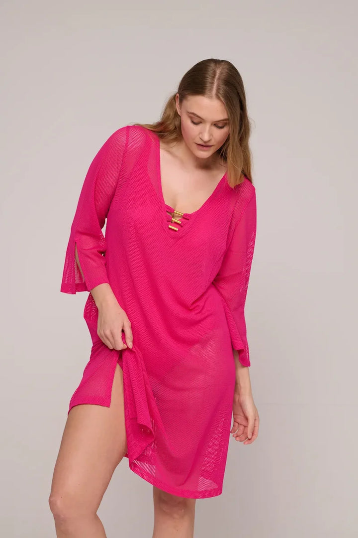 PrimaDonna Swimwear - Aswan Kaftan Dragon Fruit