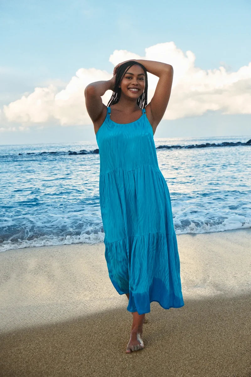 PrimaDonna Swimwear - Kochi Long Dress Sea Breeze