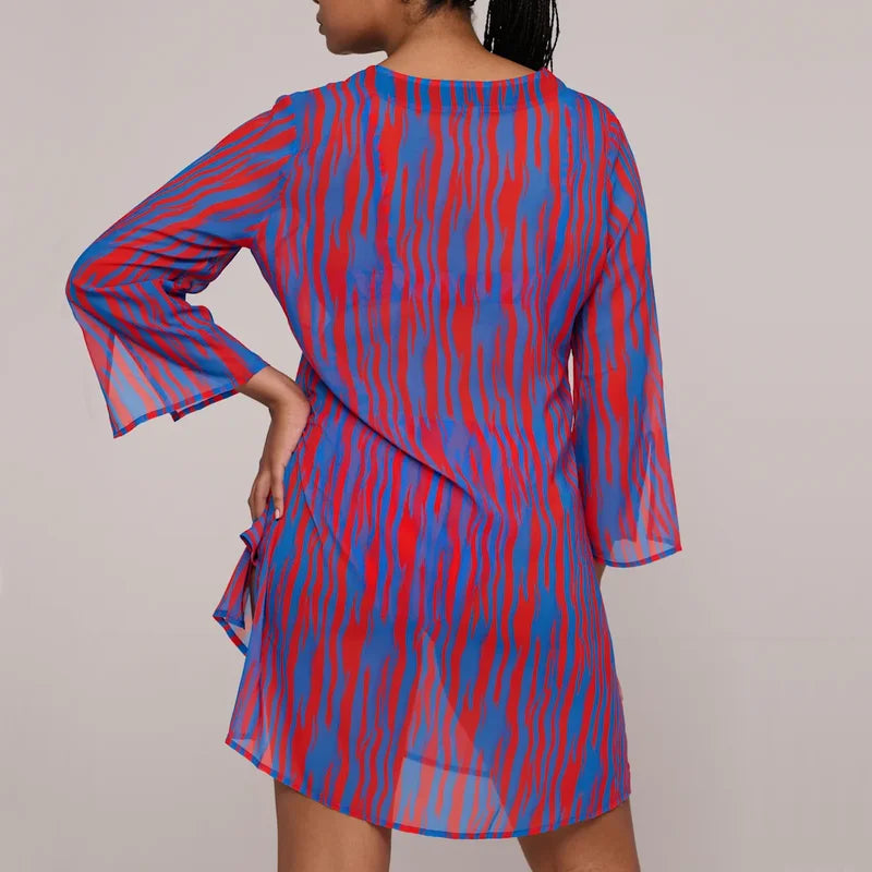 PrimaDonna Swimwear - Skudai Kaftan Wild Stripes