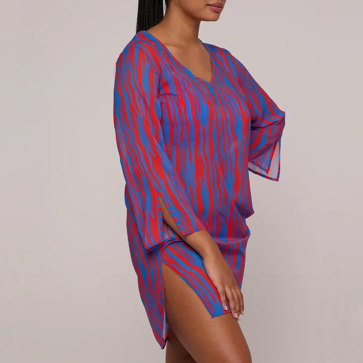PrimaDonna Swimwear - Skudai Kaftan Wild Stripes