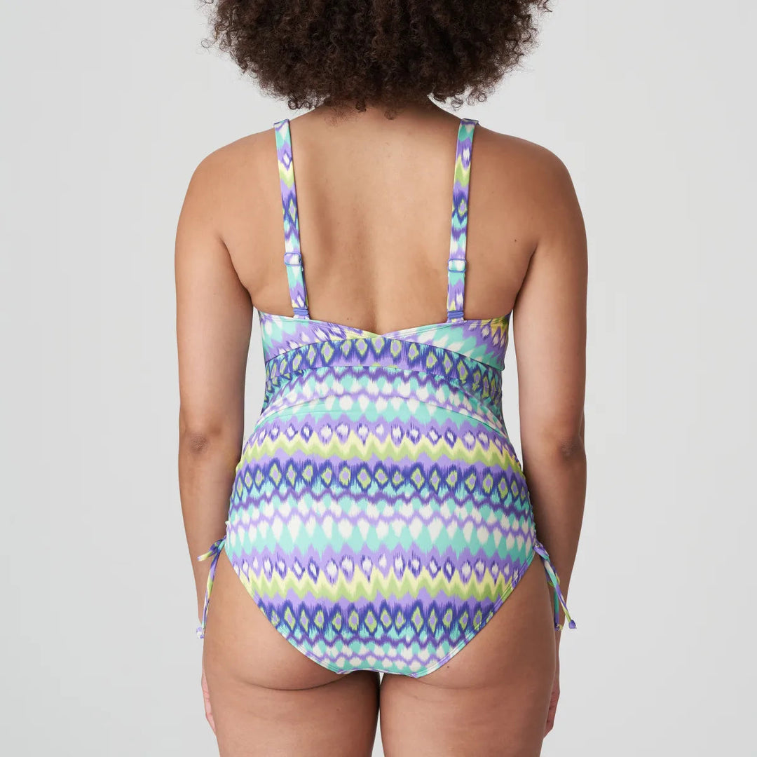 PrimaDonna Swimwear Holiday Padded Triangle Swimsuit - Mezcalita Blue Triangle Swimsuit PrimaDonna Swimwear 