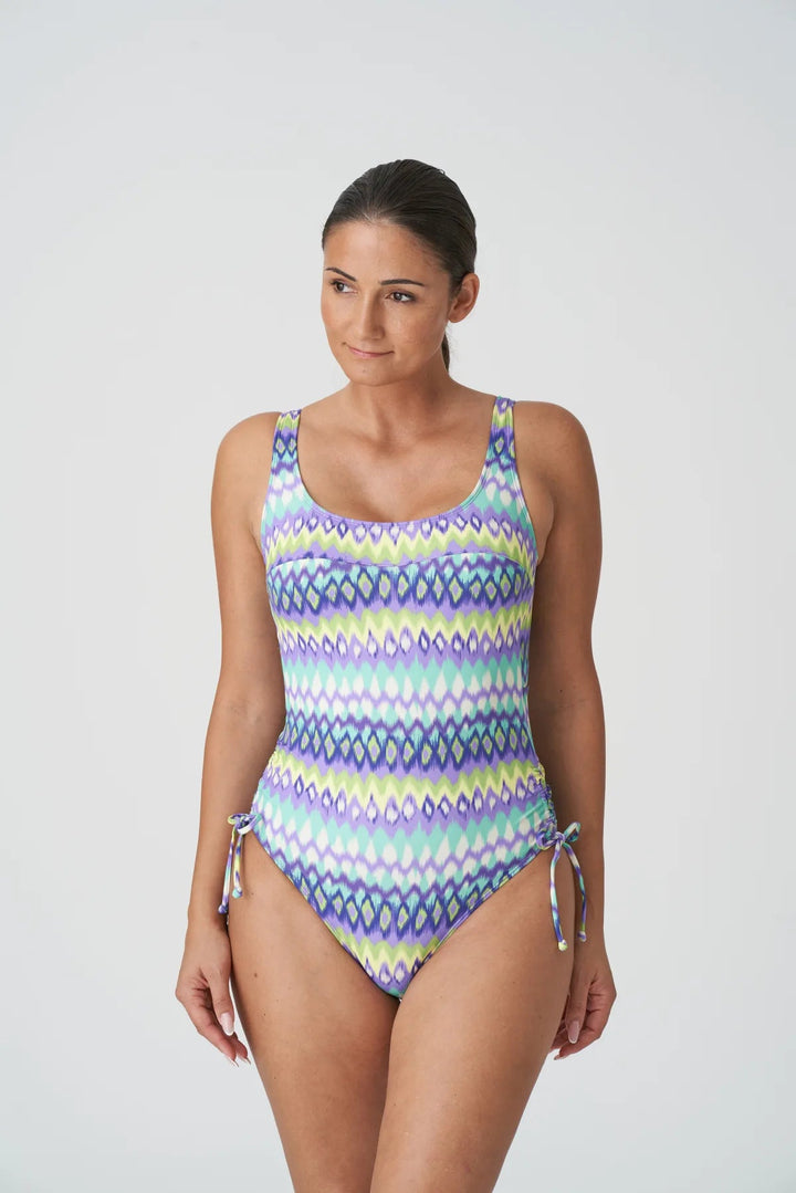 Costume da bagno vacanza PrimaDonna con imbottiture rimovibili - Costume da bagno imbottito blu Mezcalita Costume da bagno PrimaDonna