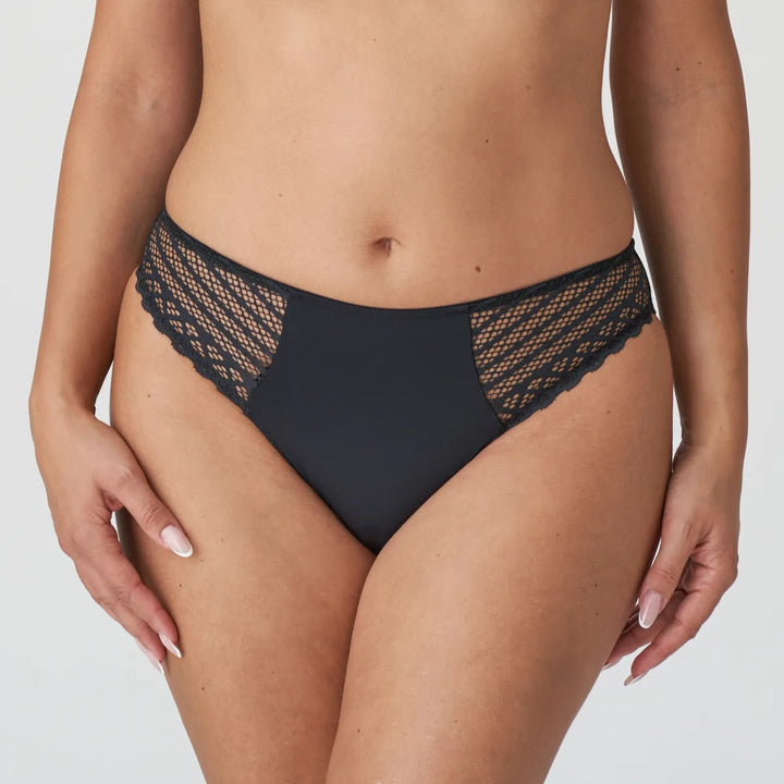 Primadonna Twist - East End Rio Briefs Charcoal