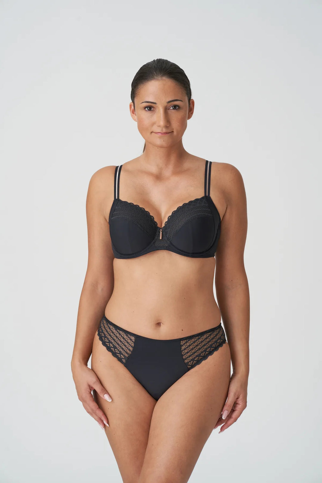 Primadonna Twist - East End Rio Briefs Charcoal