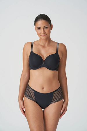 Primadonna Twist - East End Padded Bra Heartshape Charcoal