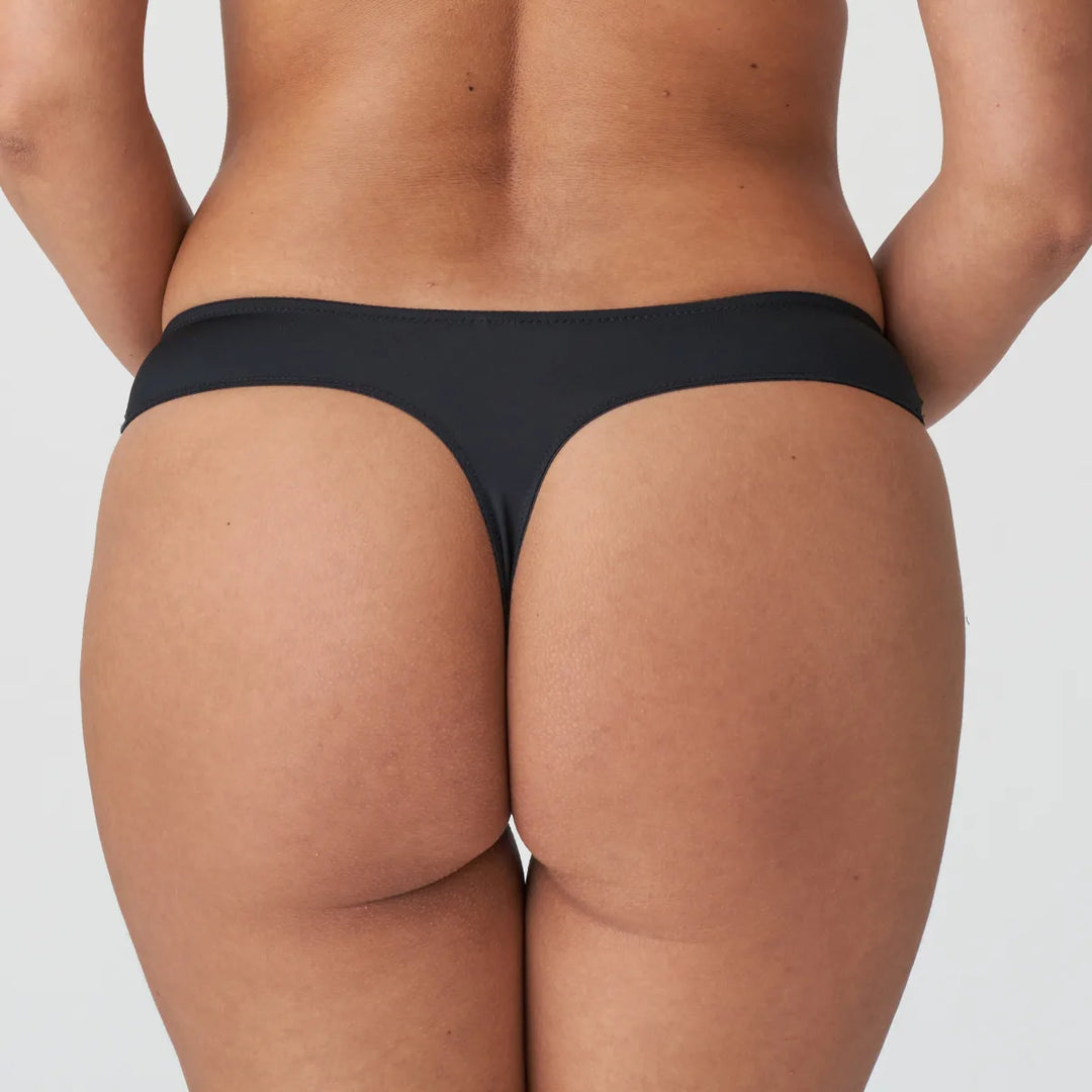 Primadonna Twist - East End Thong Charcoal