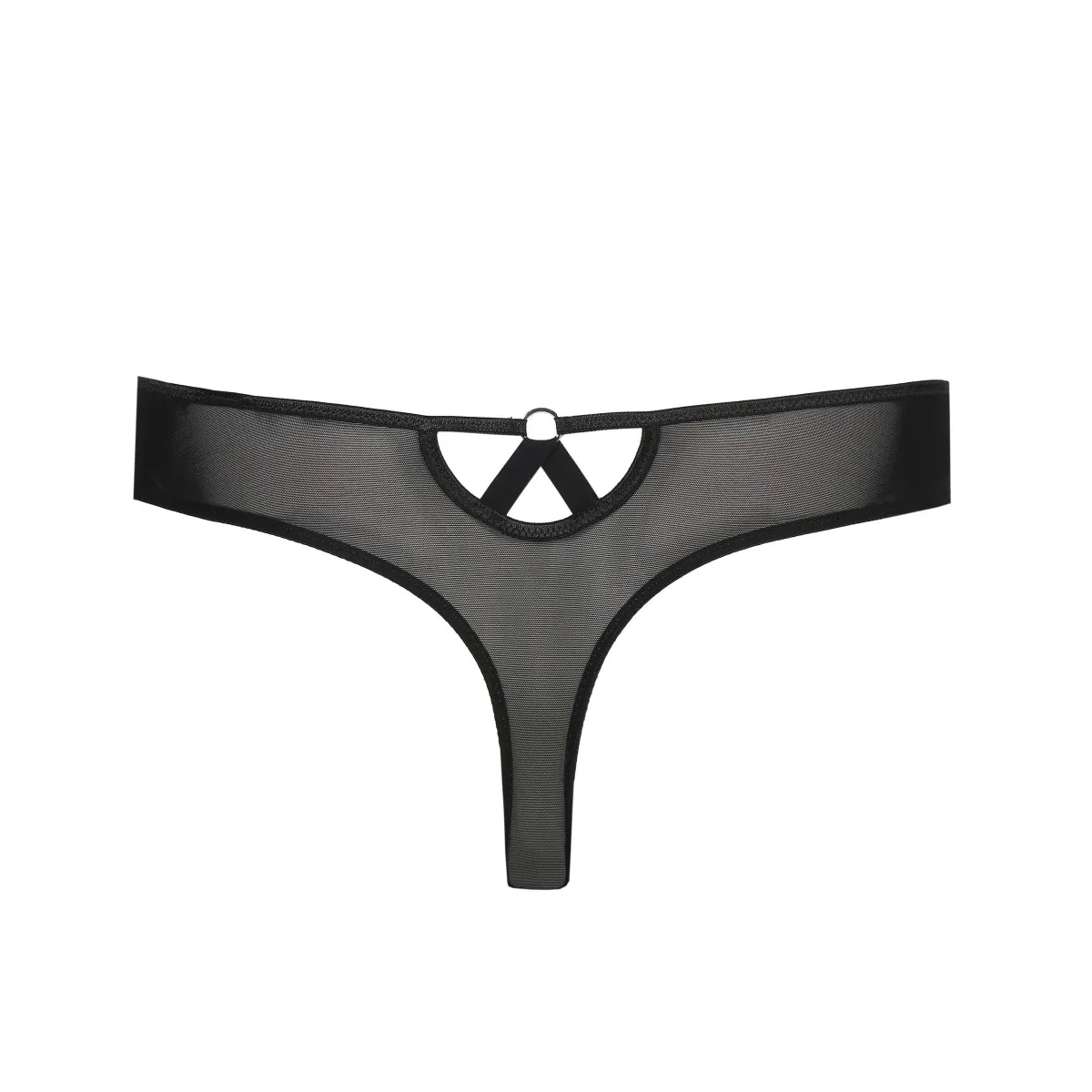 Primadonna Twist - First Night Thong Black
