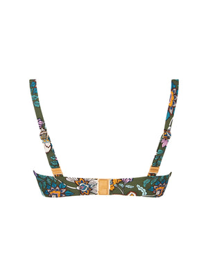 Lise Charmel - Fleur Persane Padded Bikini Top Bronze Persanne Padded Bikini Lise Charmel Swimwear 
