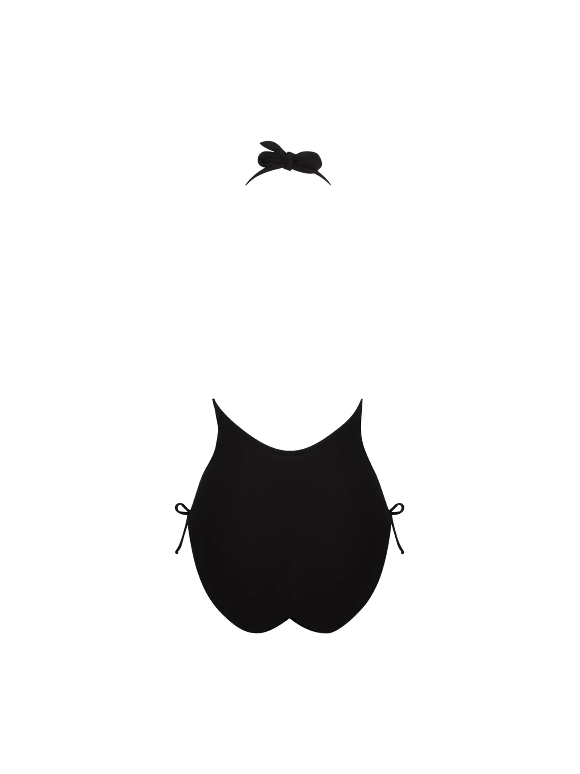 Antigel Swimwear by Lise Charmel - La Chiquissima Plunging Back Swimsuit Noir
