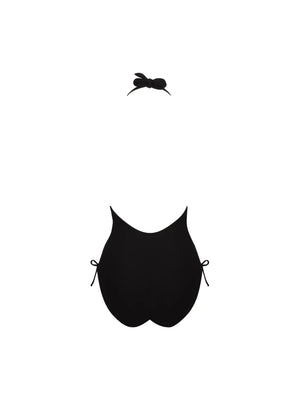 Antigel Swimwear by Lise Charmel - La Chiquissima Plunging Back Swimsuit Noir