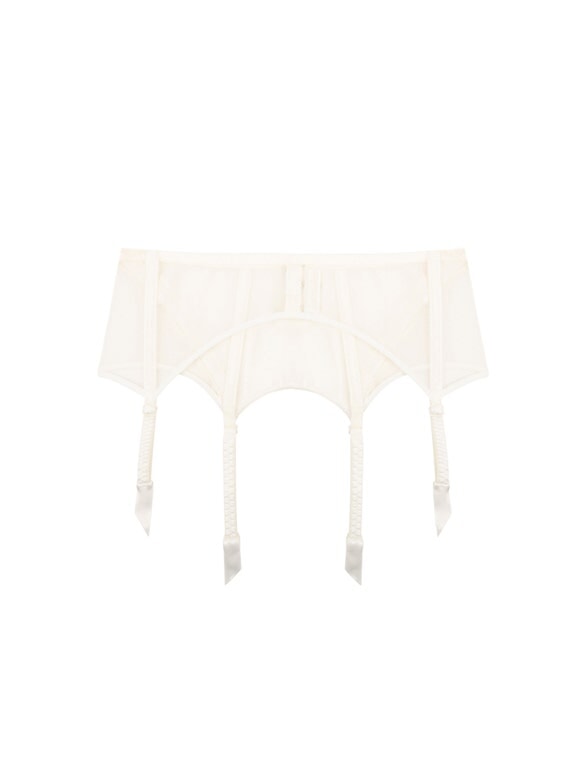 Lise Charmel - Splendeur Soie Suspender Belt Ecru Nacre Suspender Belt Lise Charmel 