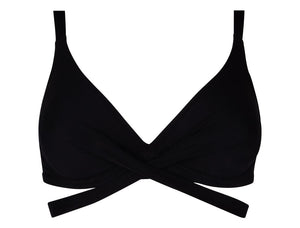 Antigel by Lise Charmel - La Chiquissima Underwired Bikini Top Noir Full Cup Bikini Antigel by Lise Charmel Swimwear 