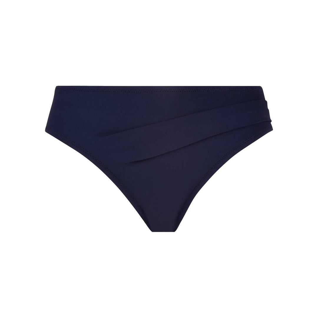 Antigel von Lise Charmel – La Chiquissima Bikini-Slip, breite Seite und Unterseite, marineblau, kompletter Bikini-Slip, Antigel-Bademode von Lise Charmel