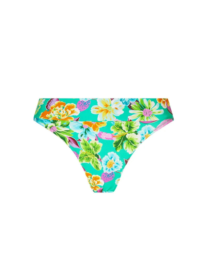 Antigel Swimwear by Lise Charmel - La Feminissima Bikini Wide Side Bottom Vert Emeraude