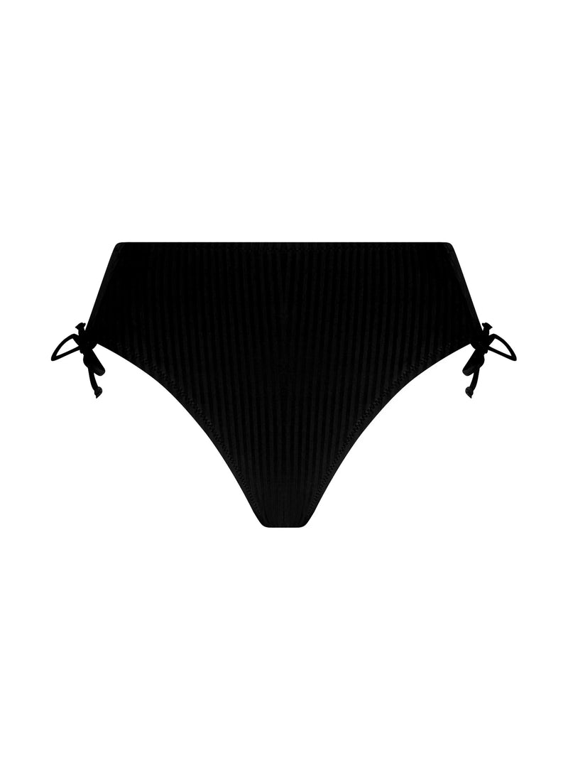 Antigel Swimwear - La Stricto Chic Bikini Classic With Adjustable Ties Noir