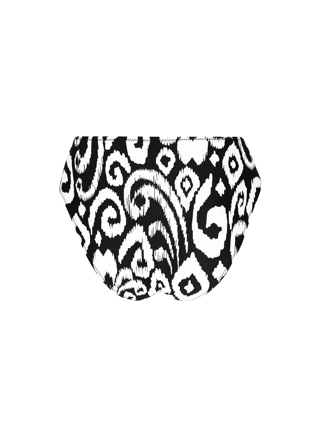 Antigel Swimwear By Lise Charmel - La Balinaise Bikini Classic With Adjustable Ties Ikat Blanc Noir