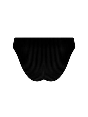 Antigel Swimwear - La Stricto Chic Wide Side Bikini Brief Noir
