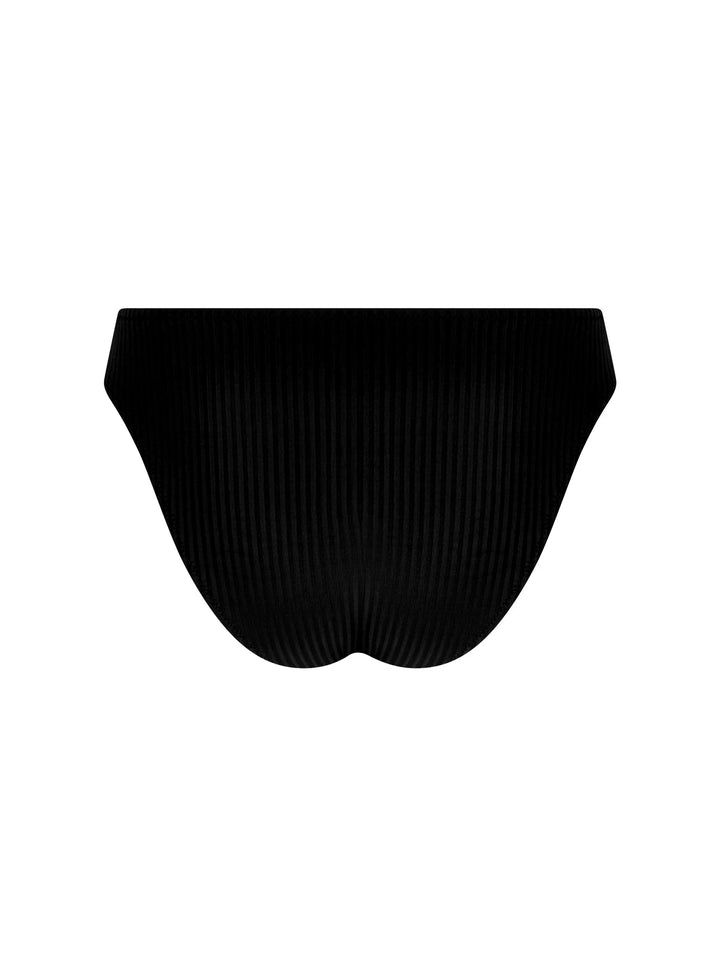 Antigel Swimwear - La Stricto Chic Wide Side Bikini Brief Noir