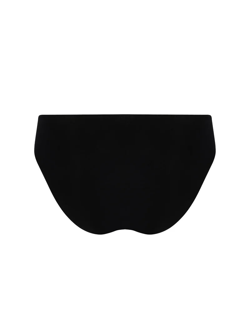 Antigel Swimwear by Lise Charmel - La Glam Tonique Wide Side And Bottom Bikini Brief Noir