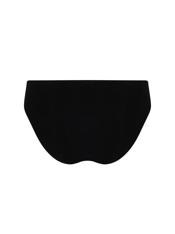 Antigel Swimwear by Lise Charmel - La Glam Tonique Wide Side And Bottom Bikini Brief Noir