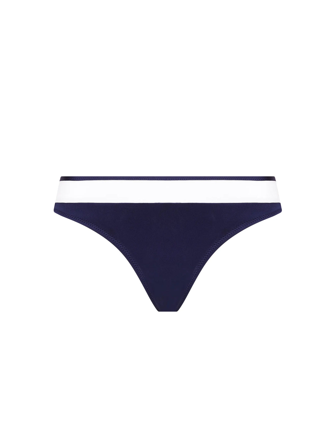 Antigel Swimwear by Lise Charmel - La Skippeuse High Waist Bikini Brief Marine Skippeuse