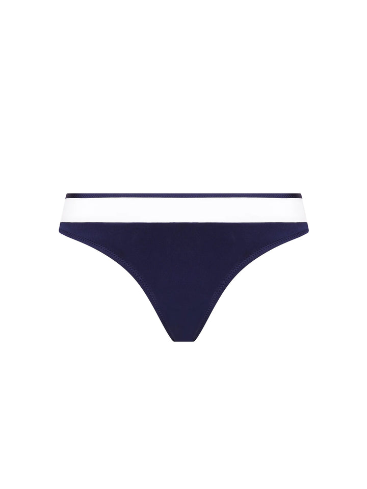 Antigel Swimwear by Lise Charmel - La Skippeuse High Waist Bikini Brief Marine Skippeuse