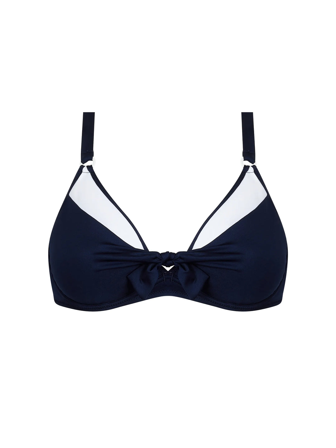 Antigel Swimwear by Lise Charmel - La Skippeuse Halter Underwired Bikini Top Marine Skippeuse