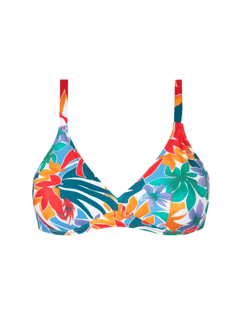 Antigel Swimwear by Lise Charmel - La Flaneuse Halter Underwired Bikini Top Papiers Decoupes