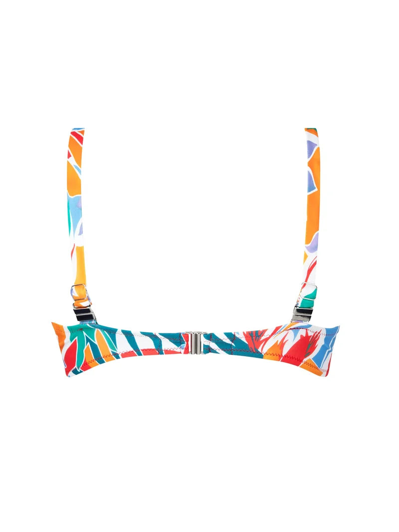 Antigel Swimwear by Lise Charmel - La Flaneuse Halter Underwired Bikini Top Papiers Decoupes