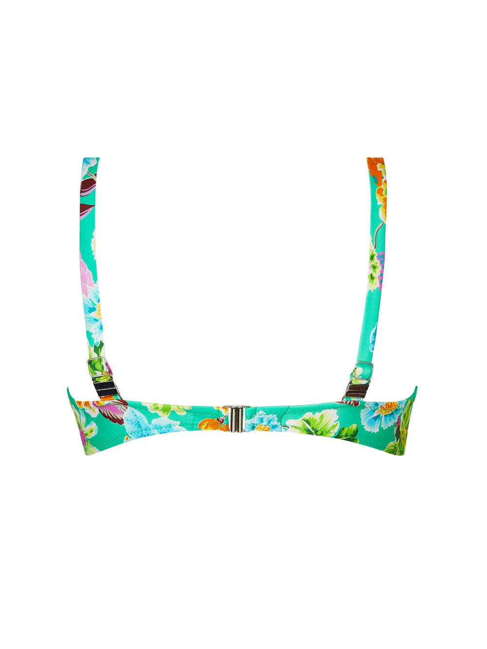 Antigel Swimwear by Lise Charmel - La Feminissima Halter Underwired Bikini Top Vert Emeraude