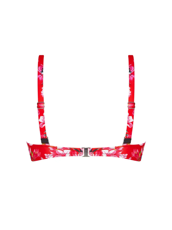 Antigel Swimwear by Lise Charmel - La Cherie Forever Halter Wired Bikini Top Rouge Cherie